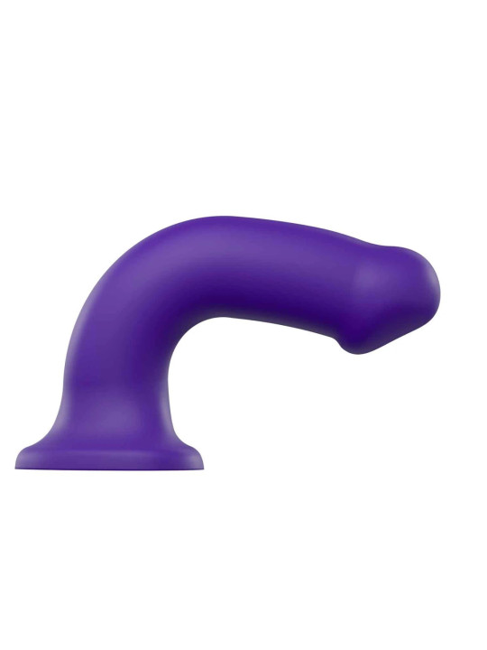 Dildo Double Densité XL Strap-on-Me Violet Flexible Dildo Double Densité XL Strap-on-Me Violet Flexible
