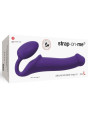 Double Gode Semi Réaliste L Strap-on-Me Violet Packaging