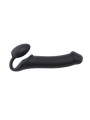 Double Gode Semi Réaliste XL Strap-on-Me Noir
