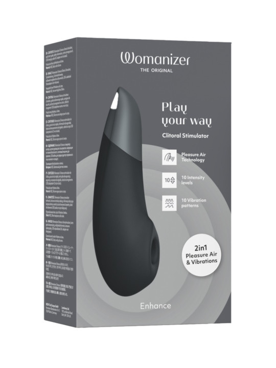 Womanizer Enhance Stimulateur Aspiration et Vibration Noir Womanizer Enhance Stimulateur Aspiration et Vibration Noir