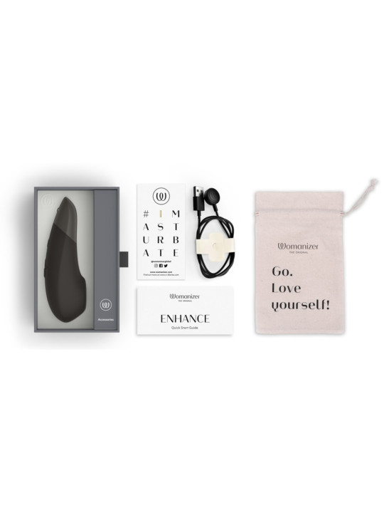 Womanizer Enhance Stimulateur Aspiration et Vibration Noir Womanizer Enhance Stimulateur Aspiration et Vibration Noir