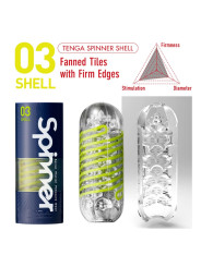 Spinner 03 Shell Tenga Masturbateur
