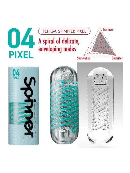 Spinner 04 Pixel Masturbateur Tenga