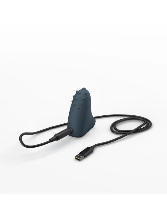 Magic Finger Gris Bague Vibrante Dorcel