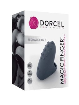 Magic Finger Gris Bague Vibrante Dorcel