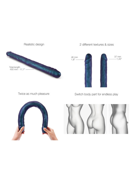 Double Dong Dildo Realiste Strap-on-me