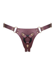 Harnais Generous Aubergine Métallique Strap-on-me
