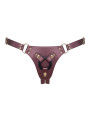 Harnais Generous Aubergine Métallique Strap-on-me