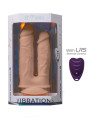 Double Vibromasseur Modèle 1 Thermo Réactif Télécommandé SilexD