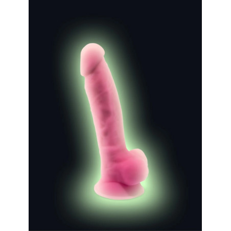Gode Réaliste Modèle 1 17,6 cm Phosphorescent SilexD