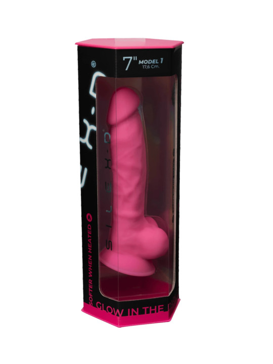 Gode Réaliste Modèle 1 17,6 cm Phosphorescent SilexD