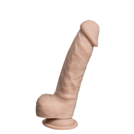 Gode Modèle 1 21 cm Real Skin Silicone Liquide SilexD