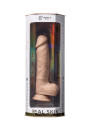 Gode Modèle 1 21 cm Real Skin Silicone Liquide SilexD
