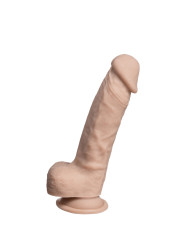 Gode Modèle 1 17,8 cm Real Skin Silicone Liquide SilexD