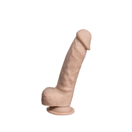 Gode Modèle 1 17,8 cm Real Skin Silicone Liquide SilexD