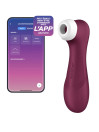Satisfyer Pro 2 Génération 3 Noir + Connect App Stimulateur Connecté Bordeaux