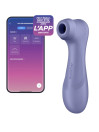 Satisfyer Pro 2 Génération 3 Noir + Connect App Stimulateur Connecté Lilac