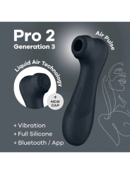Satisfyer Pro 2 Génération 3 Noir + Connect App Stimulateur Connecté Noir