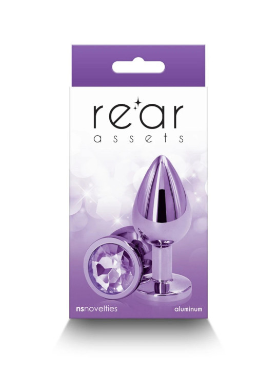 NS Novelties Plug Anal S Violet Rear Assets