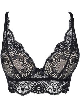 Semi Corset Noir V-9071 Seductive Woman Axami