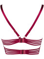 Soutien Gorge Bustier Bordeaux V-9431 Malaga Loca Axami