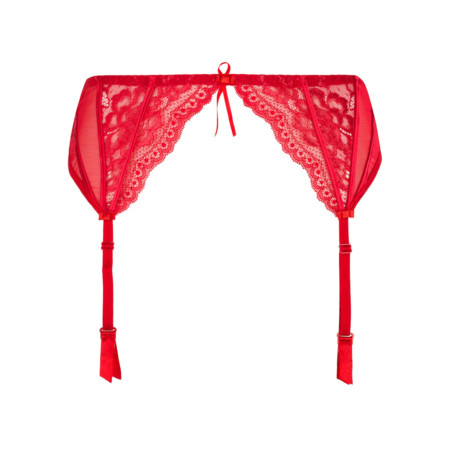 Nazira Porte Jarretelles Rouge V-7642 Oriental Nights Axami