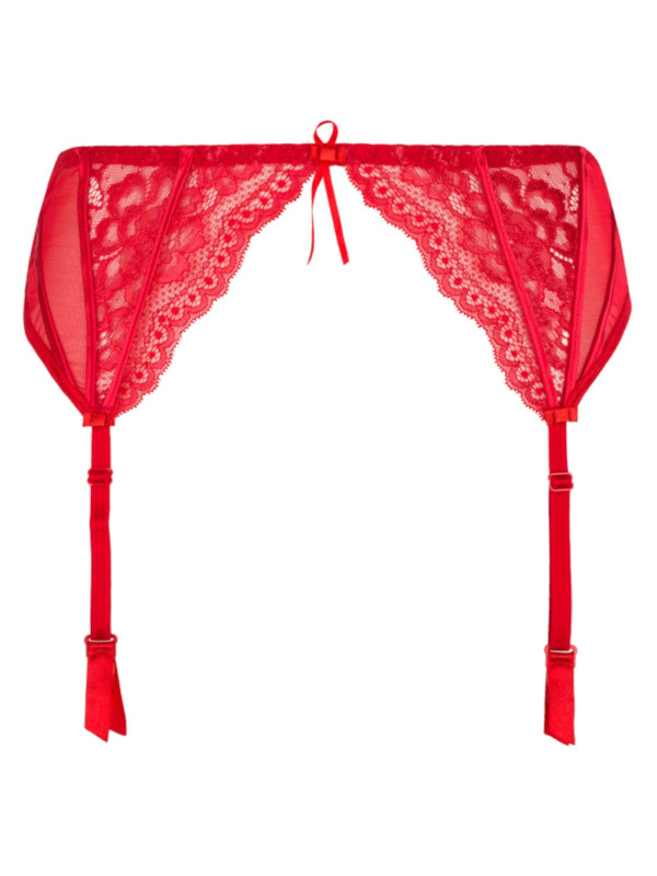 Nazira Porte Jarretelles Rouge V-7642 Oriental Nights Axami