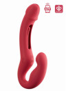 Harmony Duo Rouge Double Vibromasseur Strap-on Connecté Honey Play Box