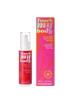 Touch my Body Ylang-ylang Gel de Massage et Lubrifiant Love to Love