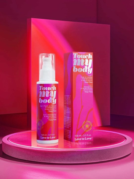 Touch my Body Ylang-ylang Gel de Massage et Lubrifiant Love to Love