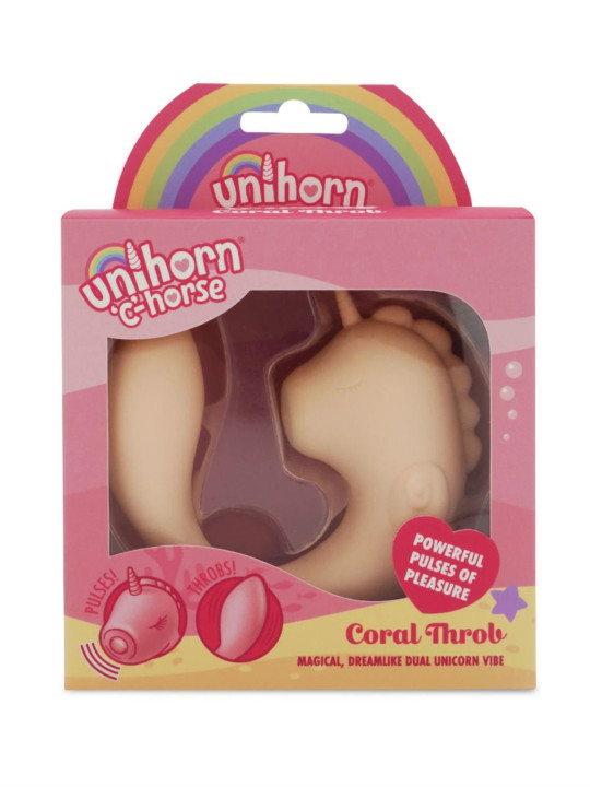 Unihorn C-Horse Coral Throb Double Stimulateur Unihorn C-Horse Coral Throb Double Stimulateur