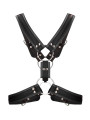 Harnais Scottish en Cuir Noir Ouch!