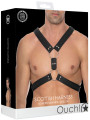 Harnais Scottish en Cuir Noir Ouch!