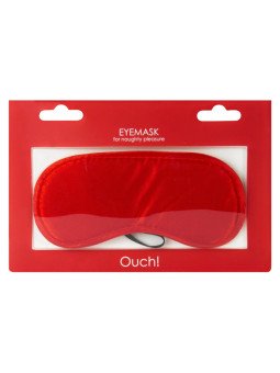 Eyemask Masque en Satin Rouge Ouch!