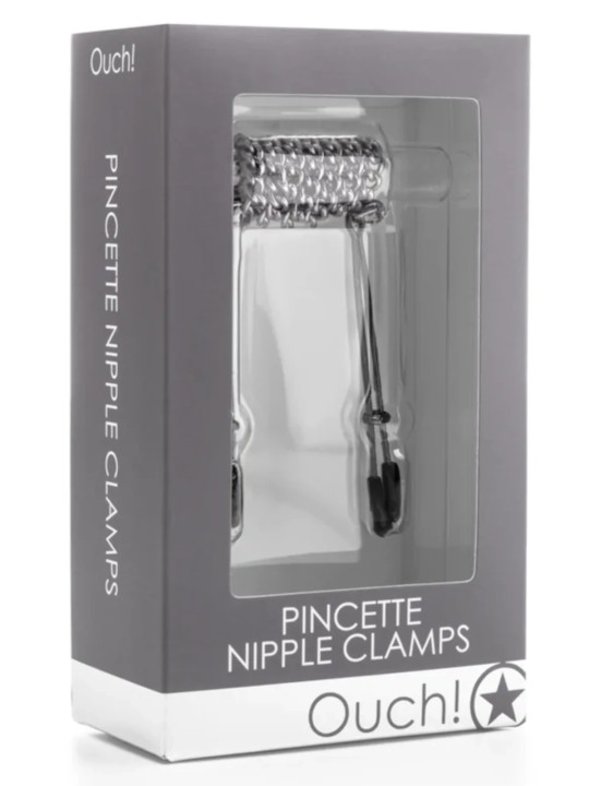 Ouch! Pinces à Tétons Pincette Nipple Clamps accessoire BDSM