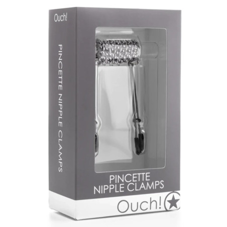 Ouch! Pinces à Tétons Pincette Nipple Clamps accessoire BDSM
