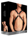 Harnais Adonis en Simili Cuir Noir Ouch!