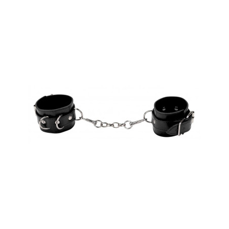 Menottes en Cuir Leather Cuffs Ouch!