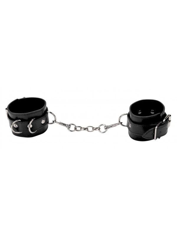 Menottes en Cuir Leather Cuffs Ouch!