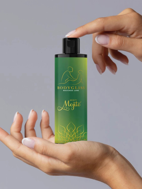 Minty Mojito Huile de Massage Silicone et Lubrifiant Bodygliss
