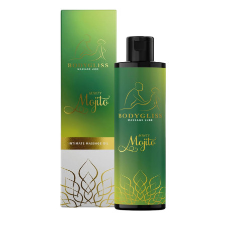 Minty Mojito Huile de Massage Silicone et Lubrifiant Bodygliss