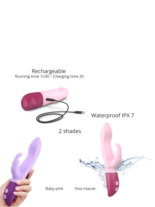Hello Rabbit Baby Pink Vibromasseur Love to Love