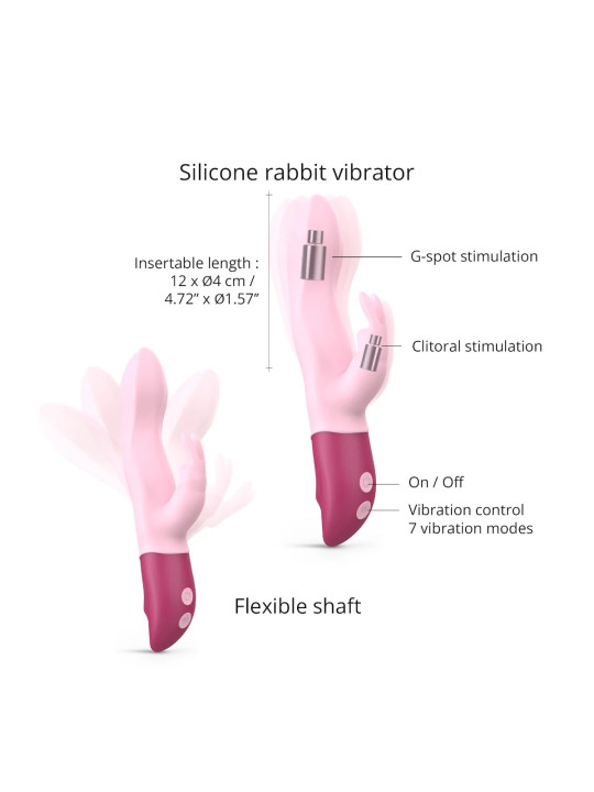 Hello Rabbit Baby Pink Vibromasseur Love to Love
