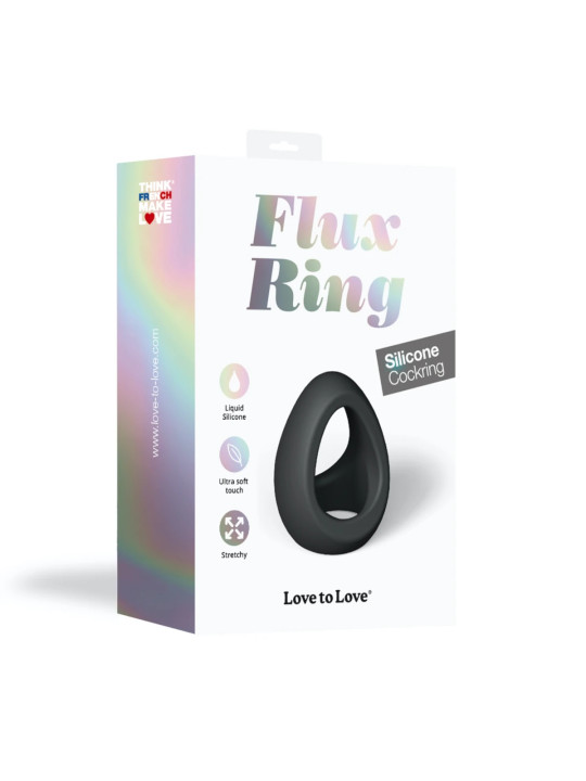 Flux Ring Noir Cockring Love to Love
