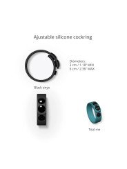 Hero Cockring Bleu Pétrole Love to Love