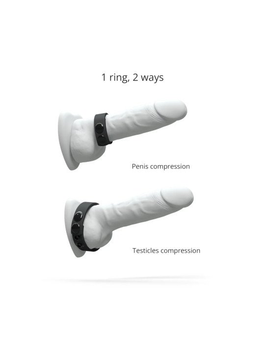 Hero Cockring Noir Love to Love Hero Cockring Noir Love to Love