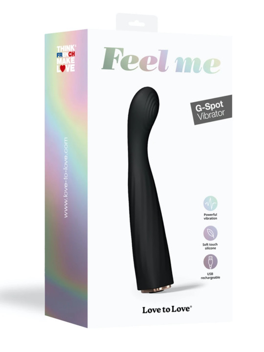Feel Me Vibromasseur Point G Noir Love to Love