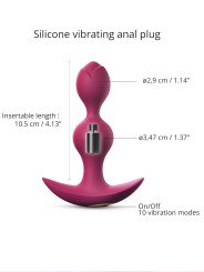Twinny Bud Plum Red Plug Vibrant Love to Love