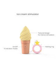 Cand'Ice Vanilla Pop Stimulateur Clitoris Love to Love