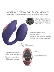 Wonderlover Midnight Indigo Oeuf Vibrant + Stimulateur Clitoridien Love to Love